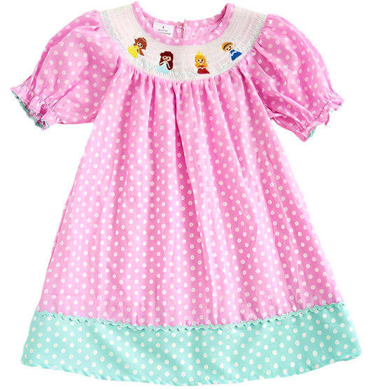 Smocked Princess Dress