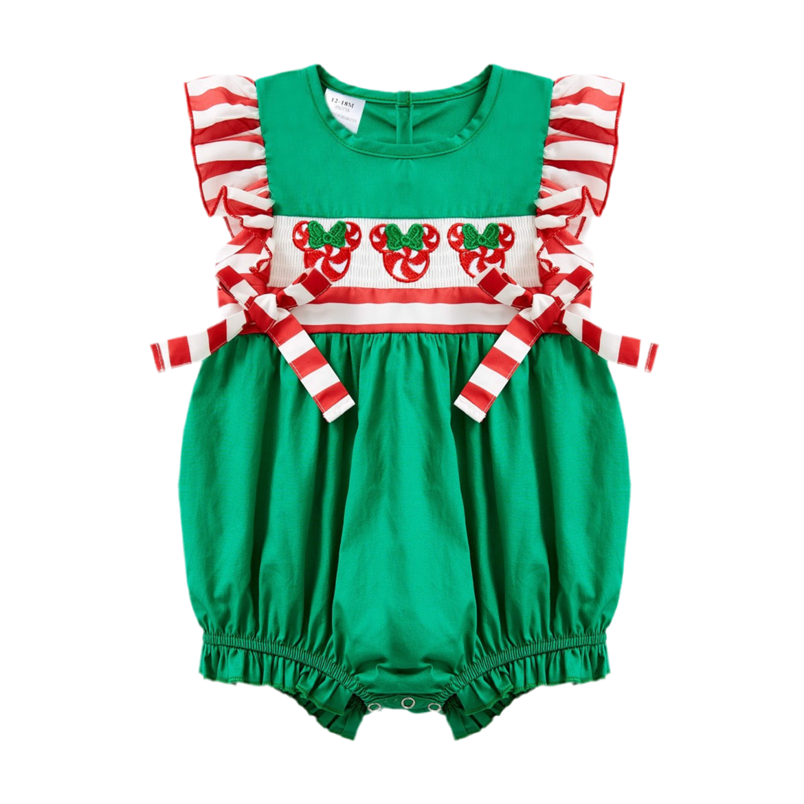 Christmas magical smocked bubble