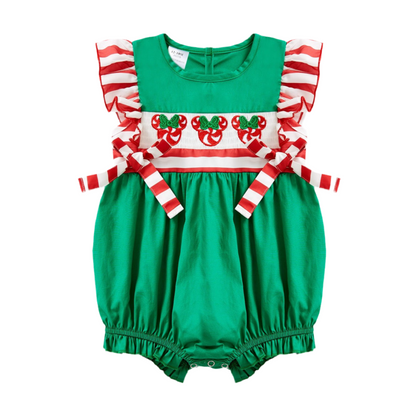 Christmas magical smocked bubble