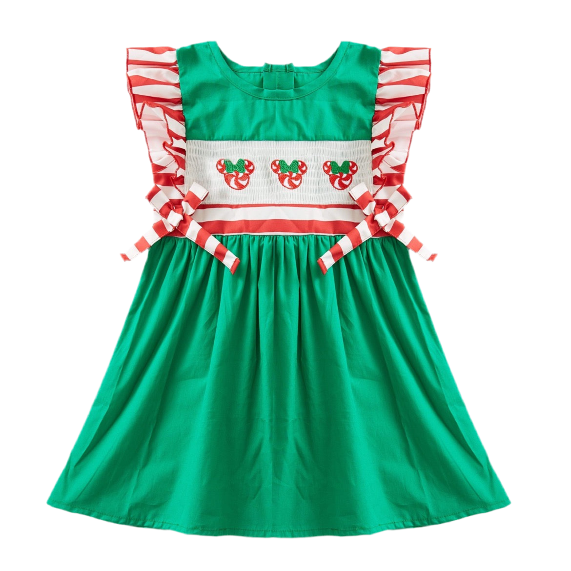 Christmas magical smocked dress